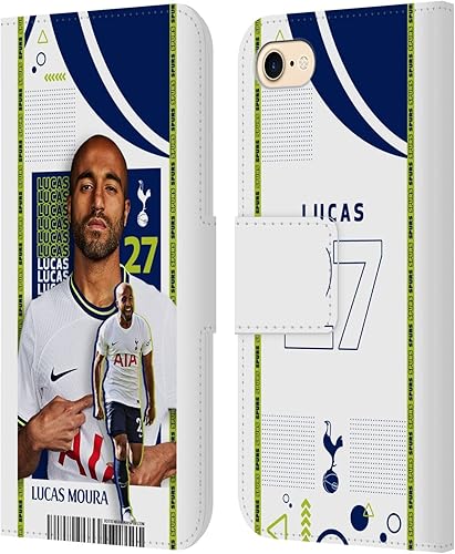 Miniatura 10 de Head Case Designs Officially Licensed Tottenham Hotspur FC Cristian Romero 202223 First Team Leather Book Wallet Case Cover Compatible with Apple