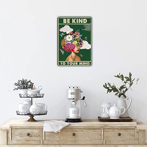 Miniatura 10 de KONMPFEY Cartel de metal divertido para los amantes de los gatos póster de pared con texto en inglés I Do What I Want Art decoración de gato para