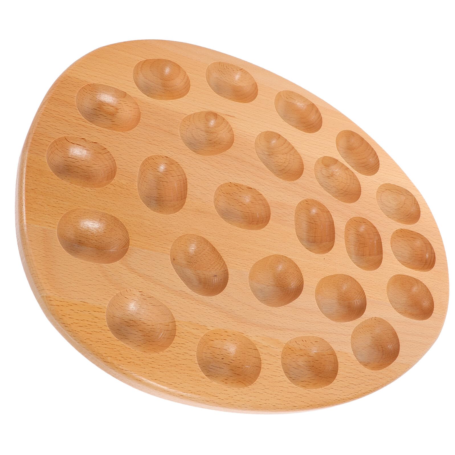 Portavoz De Huevo Sostenedor del Huevo del Refrigerador Recipiente De Almacenamiento Brown