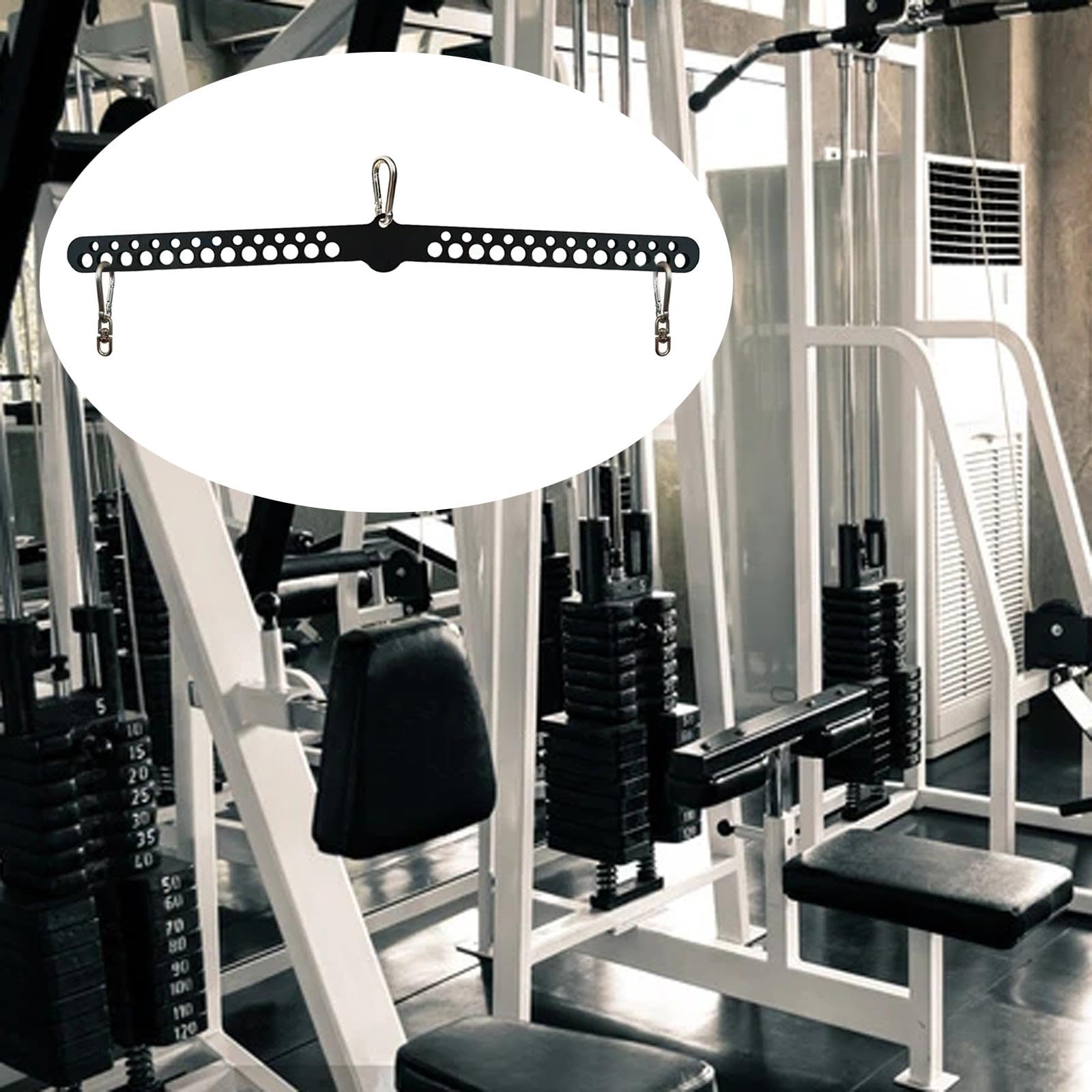 LAT Pull Down T Bar Spreader Bar Pulldown Machine Handle Cable Row Attacchi Attacchi LAT Pulldown per Esercizi in Palestra a casa