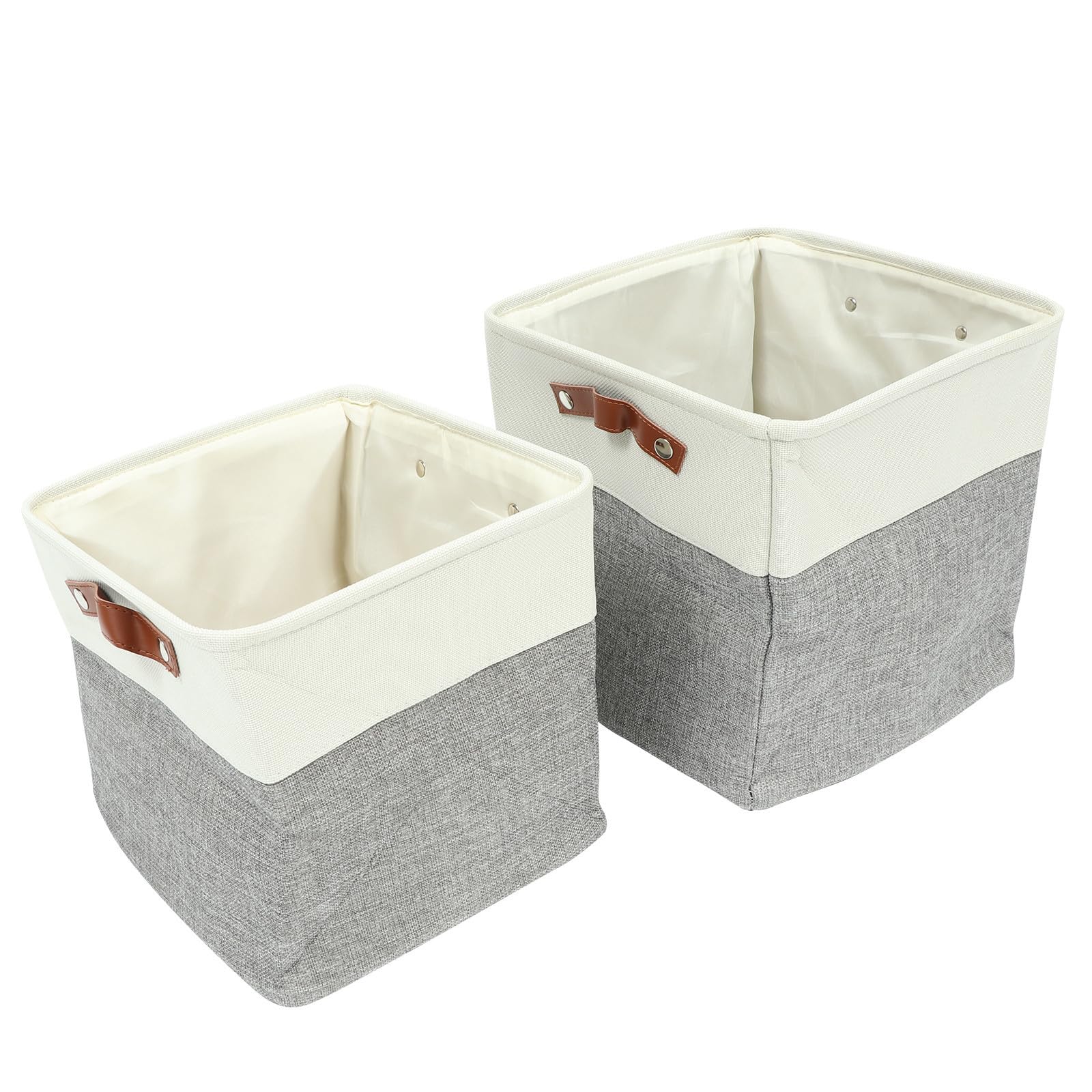 2 Cestas de Ropa Plegables Organizador Práctico y Funcional de Tela Gran Capacidad y Fácil Limpieza para Lavandería o Habitación Infantil