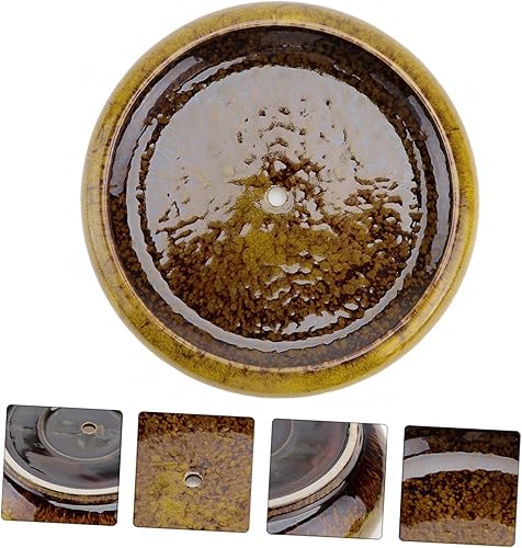 Miniatura 3 de GANAZONO 2 macetas de cerámica para decoración de mesa, plantas de interior, macetas de jardín, macetas para plantas de interior, narcisos, macetas,