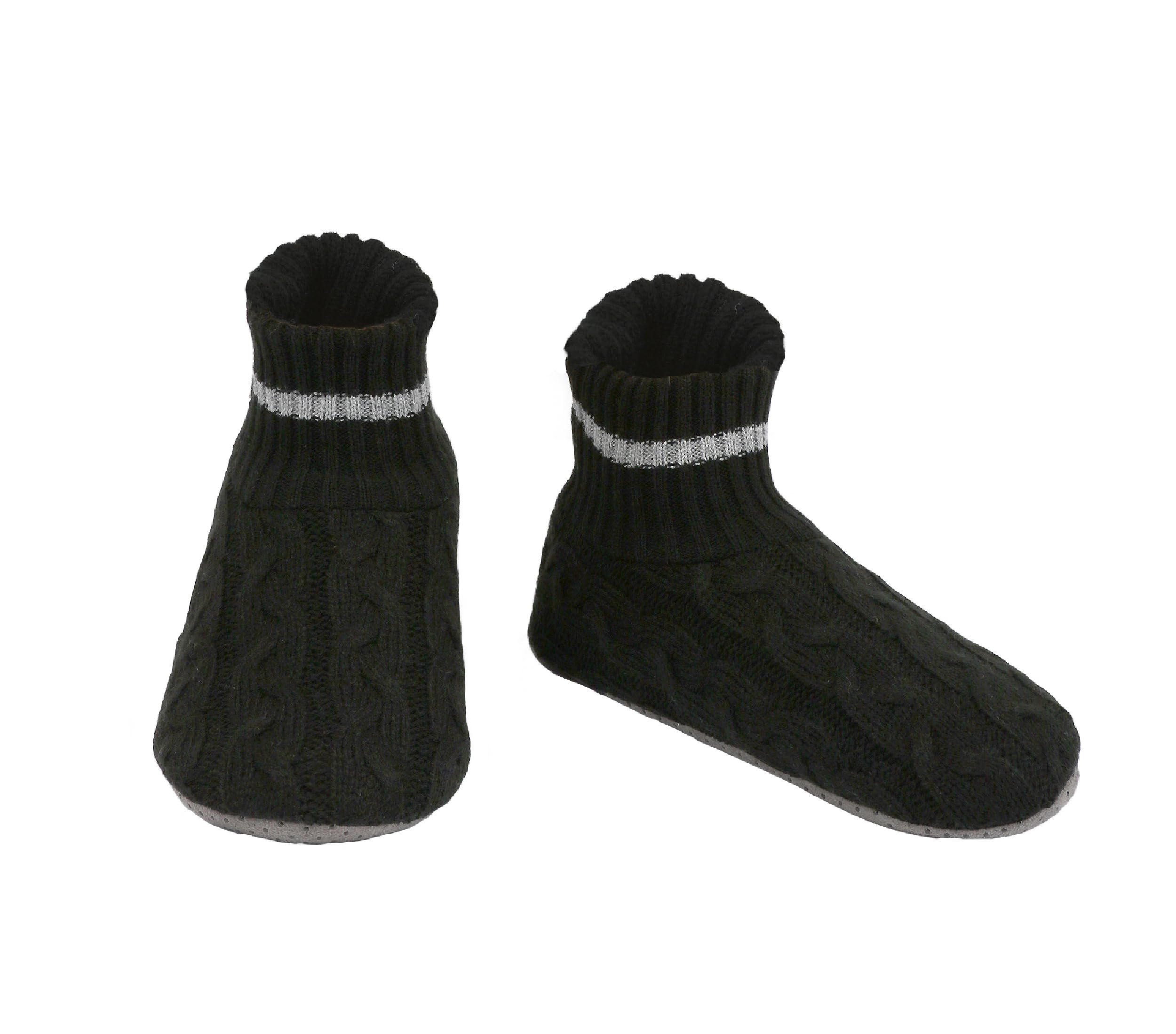 Panda Bros Anti-Skid Sole Men’s Cozy Indoor Warm Slipper Boot Socks
