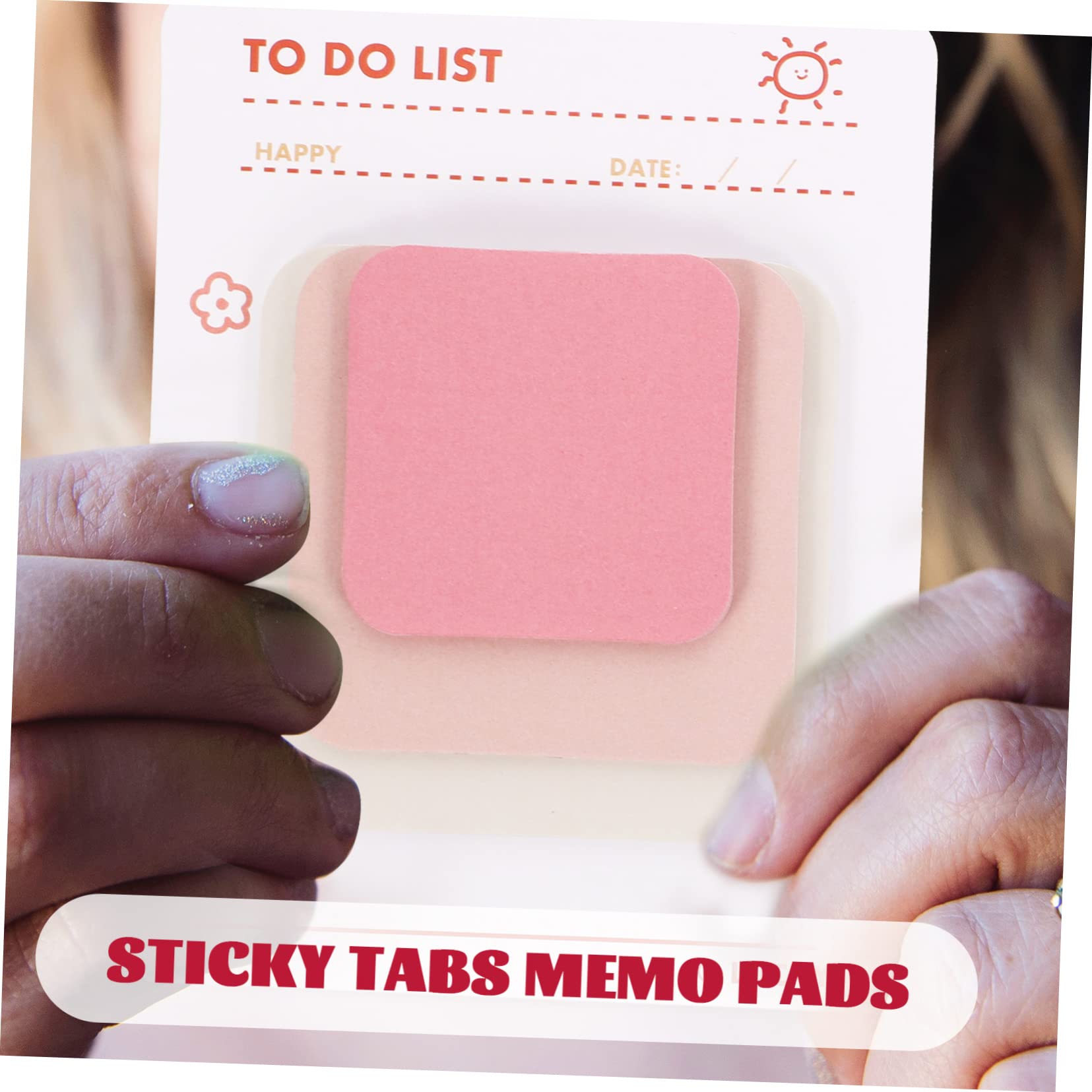 STOBOK 16stücke Sticky Tabs Memo Pads Kreative Notizaufkleber Selbstklebende Memo-sticker Für Schule Und Büro Stilvolle Und Dekorative Haftnotizen Für Studenten Und Lehrer