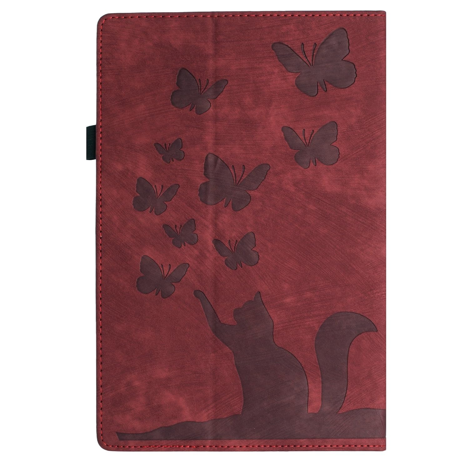 Custodia protettiva per tablet PC compatibile con Kindle Paperwhite 1/2/3/4 da 6 pollici con supporto pieghevole in rilievo, custodia protettiva a portafoglio antiurto in pelle PU con slot per schede