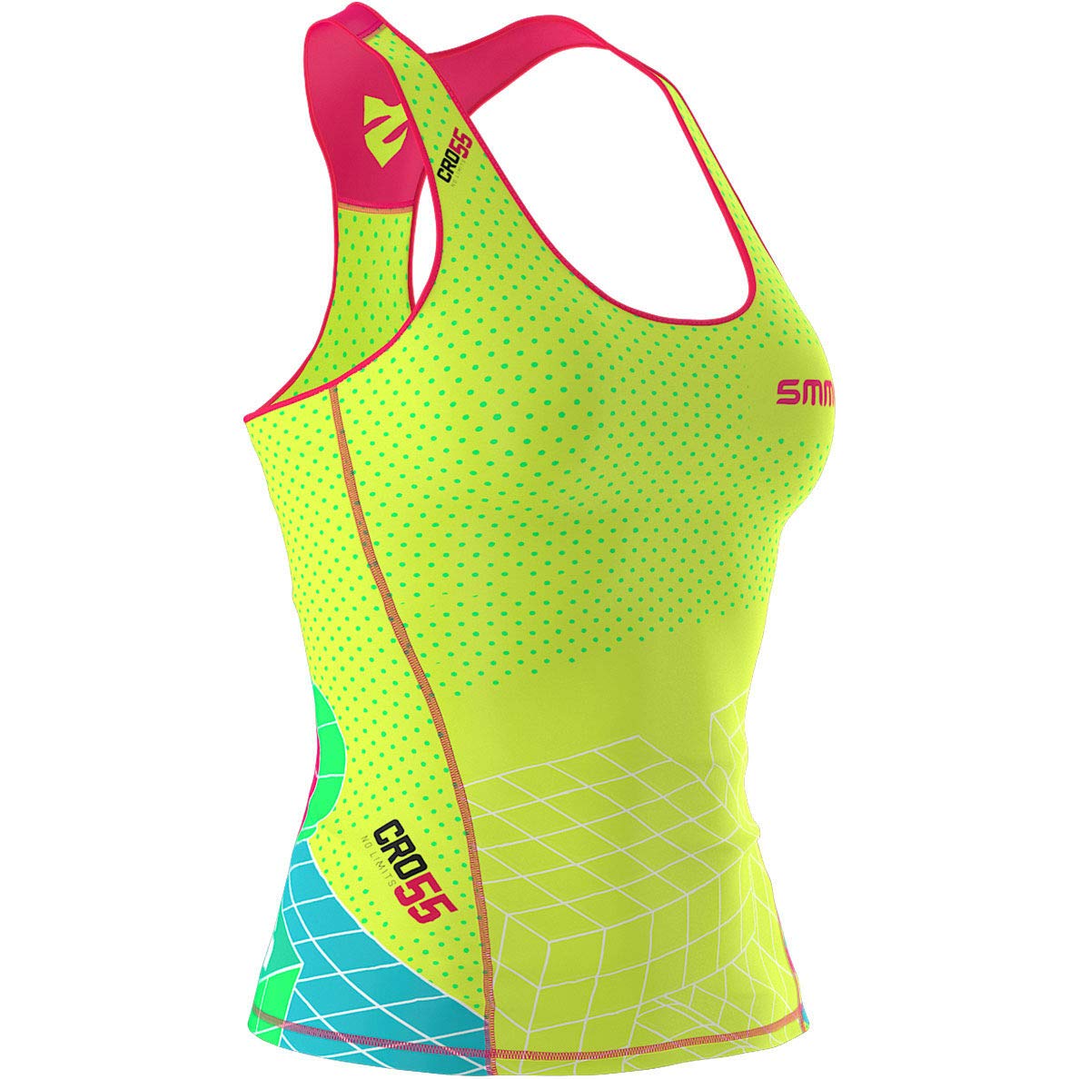 SMMASH Steampunk Sport Top Tank para Mujer, Camiseta de Tirantes Deportivas, Camiseta sin Manga para Fitness, Yoga, Formación, Material Transpirable y Antibacteriano — view 6