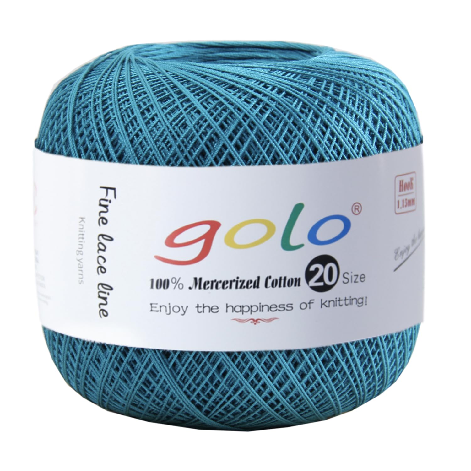 golo Crochet Thread Size 20 Yarn for Hand Knitting Tatting Yarn 612