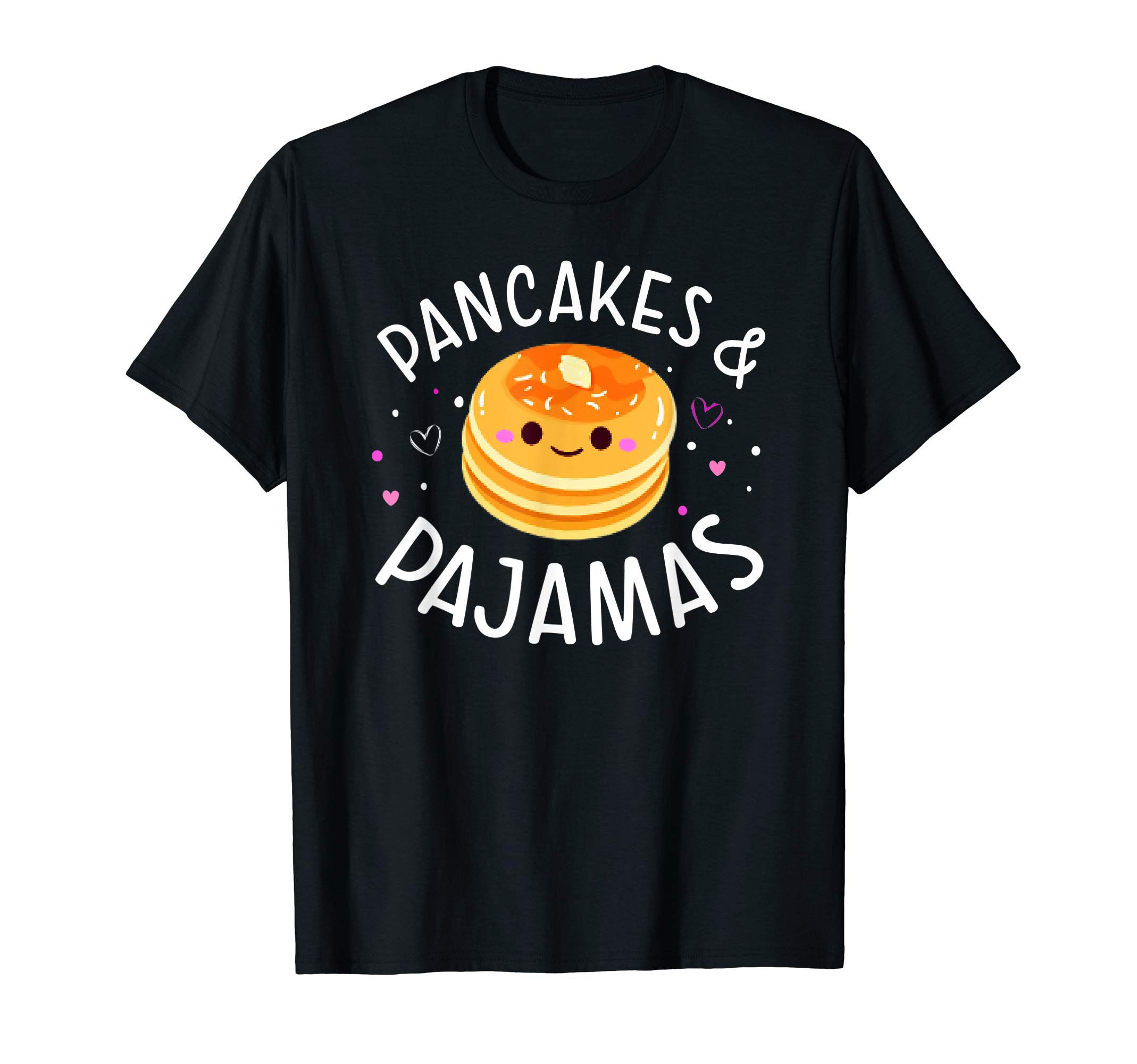 Slumber Party Gifts for Pancake LoversPancakes and Pajamas Cute Kawaii Slumber Party T-ShirtOEKO-TEX STANDARD 100