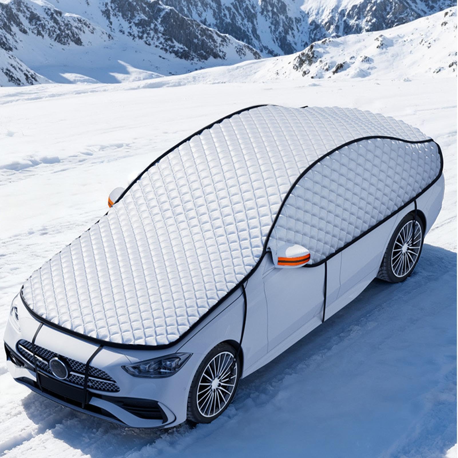 Copertura Per Parabrezza Per Ghiaccio E Neve - Protezione Per Parabrezza Impermeabile A Copertura Totale, Protezione Per Parasole Antigelo | Coperture Esterne Invernali Per Camion, Furgoni, Viaggi, Pr