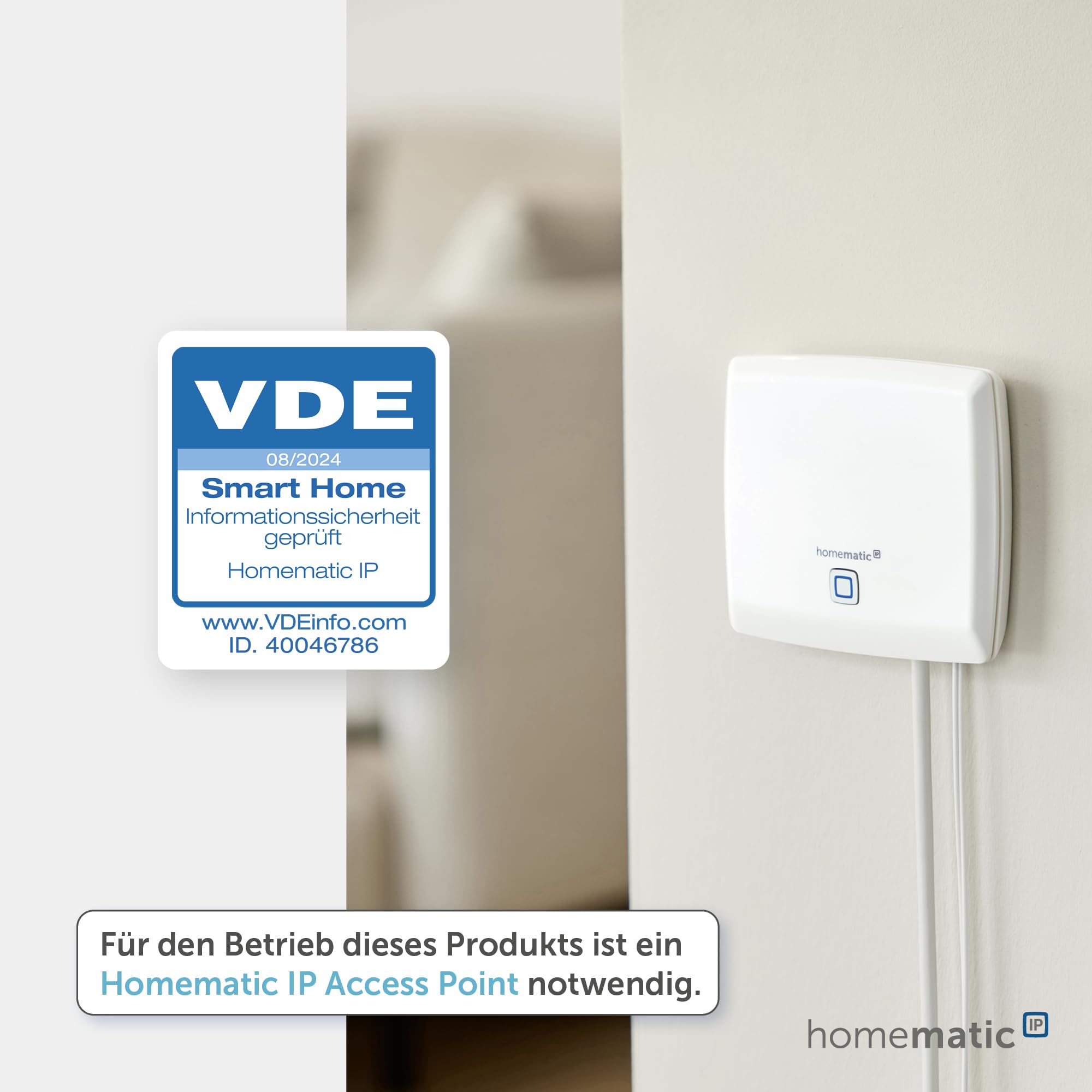 Homematic IP 162114A0 inteligentny system nawadniania, inteligentny komputer nawadniający, sterowany za pomocą aplikacji, inteligentne nawadnianie
