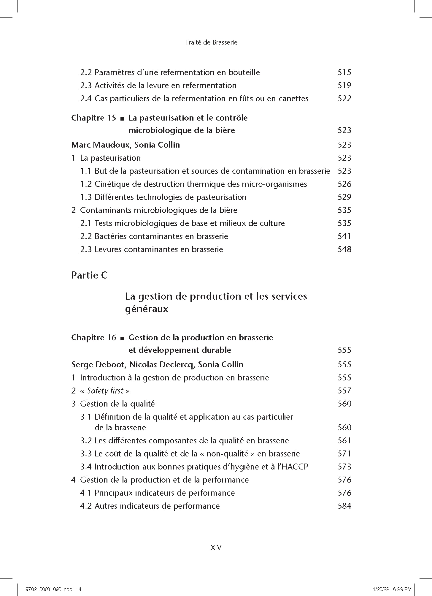Traité de Brasserie - Tome 2: Étapes du procédé brassicole