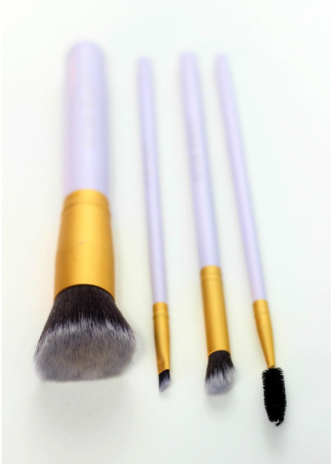 Flat Top Foundation Brush Kabuki Set + Free Cleansing Tool