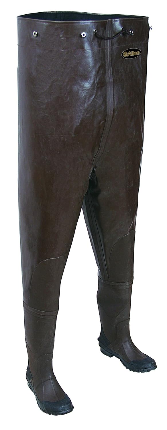 Allen Grand River Rubber Bootfoot Chest Waders Amazon.in Sports