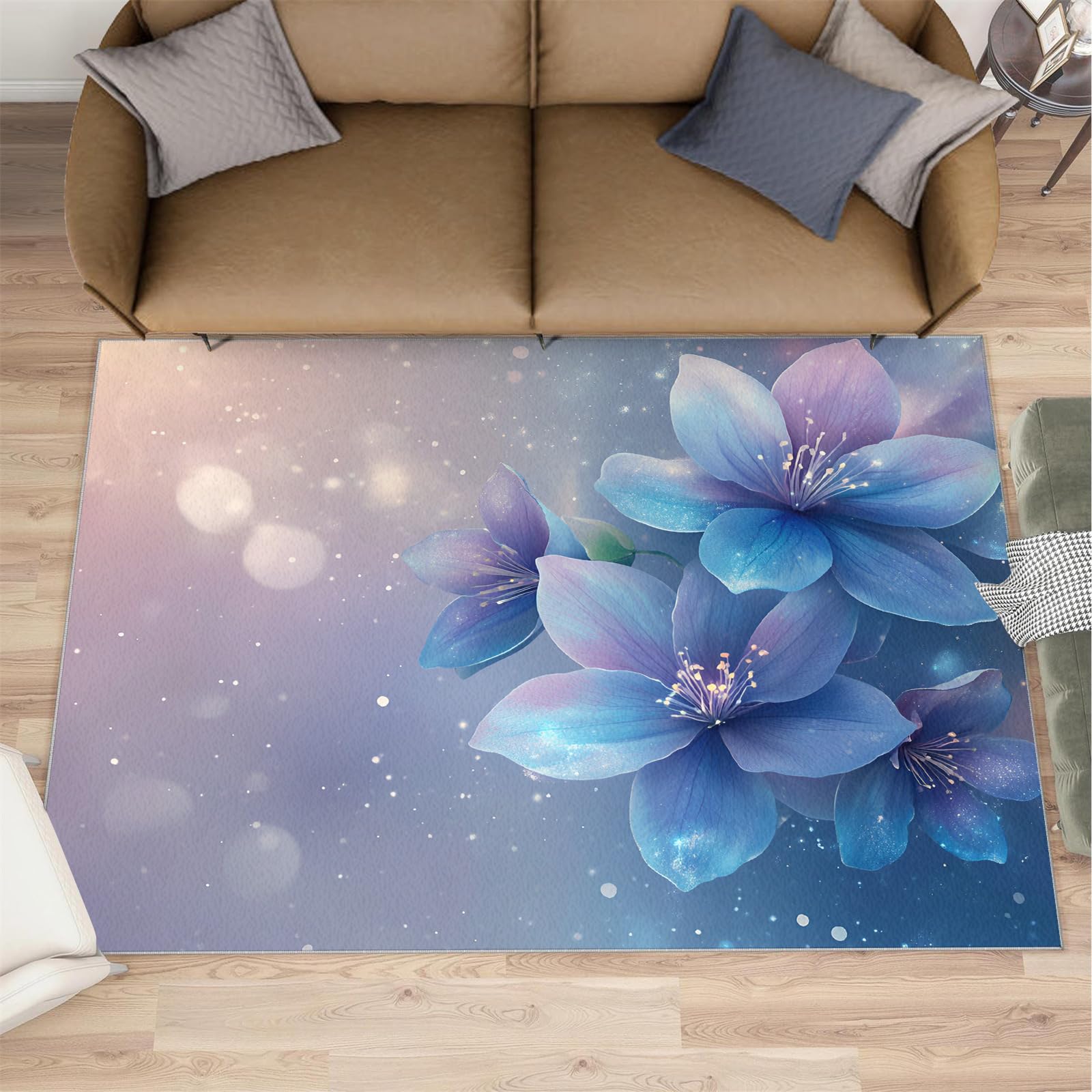 Grand tapis de sol de chambre salon salle de jeux 160x230 cm