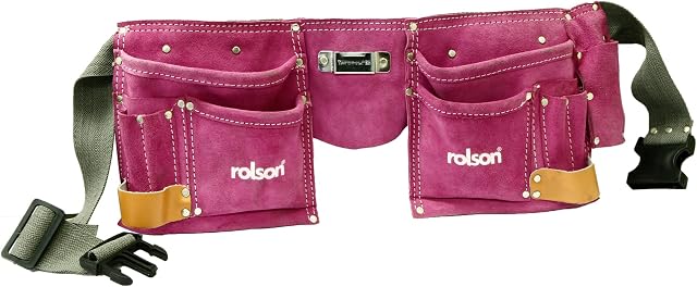 Rolson 68630 Double Leather Tool Pouch