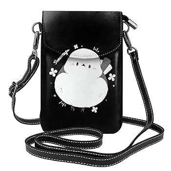 Amazon | スマホポーチ シマエナガ 鳥柄 電話バッグ レディース