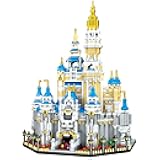 Fairyland Castle Building Blocks Set (5297Pcs) European Architecture Model Educational Toys Micro Bricks for Kids Adults