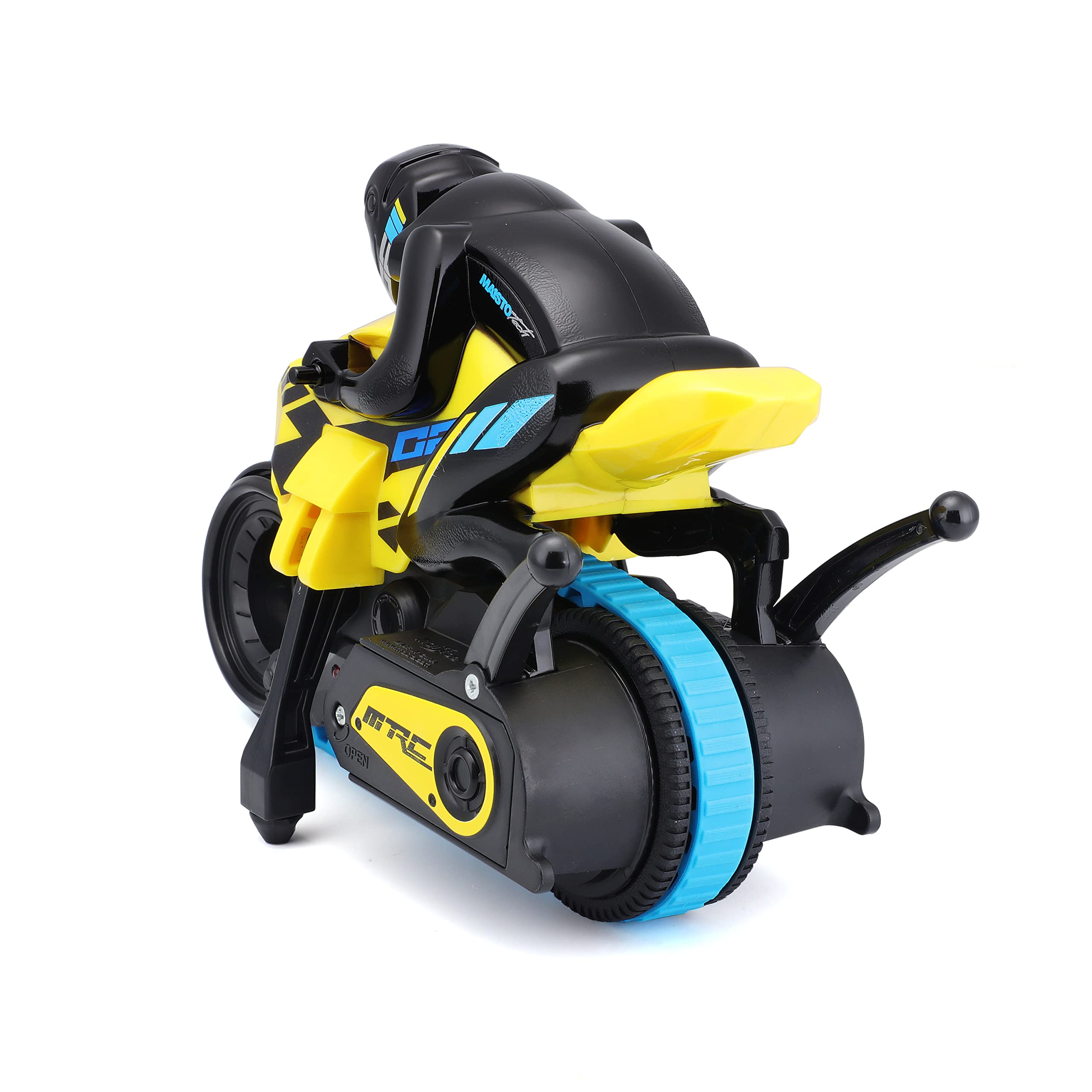 MAISTO TECH RC CYKLONE – M82767Y – Moto Amarilla – Mando a Distancia 2,4 GHz – para niños – a Partir de 5 años – para Aventuras llenas de imaginación y Creatividad