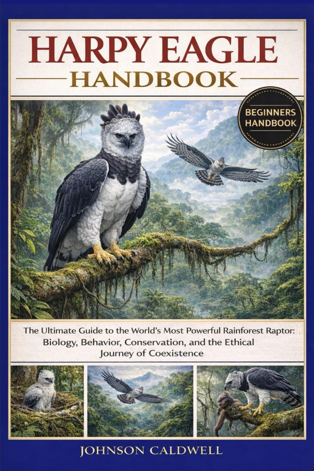 HARPY EAGLE HANDBOOK: The Ultimate Guide to the World’s Most Powerful Rainforest Raptor: Biology, Behavior, Conservation, and the Ethical Journey of Coexistence