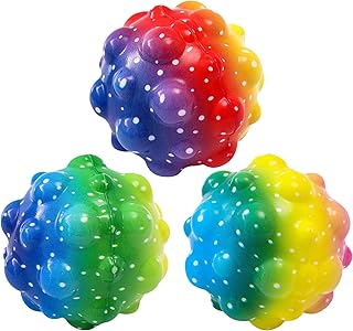 كرات قفز أسترو، كرة قفز أسترو نطاطة فضائية، كرات ارتداد مطاطية 7 سم، كرة قفز فضائية مون بول، لحفلات الأطفال، طقم من 3 كرات