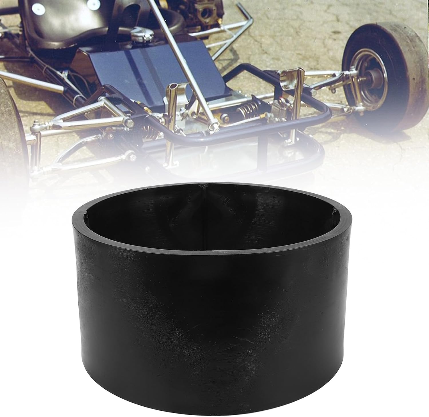 Yoidesu Go Kart Tire Sleeve, for Drift Trikes, Go Kart, Drifting Scooter 11x7.10-5 Replacement Smooth Tires Shroud Sturdy PVC Tire Sleeve Drift Ring