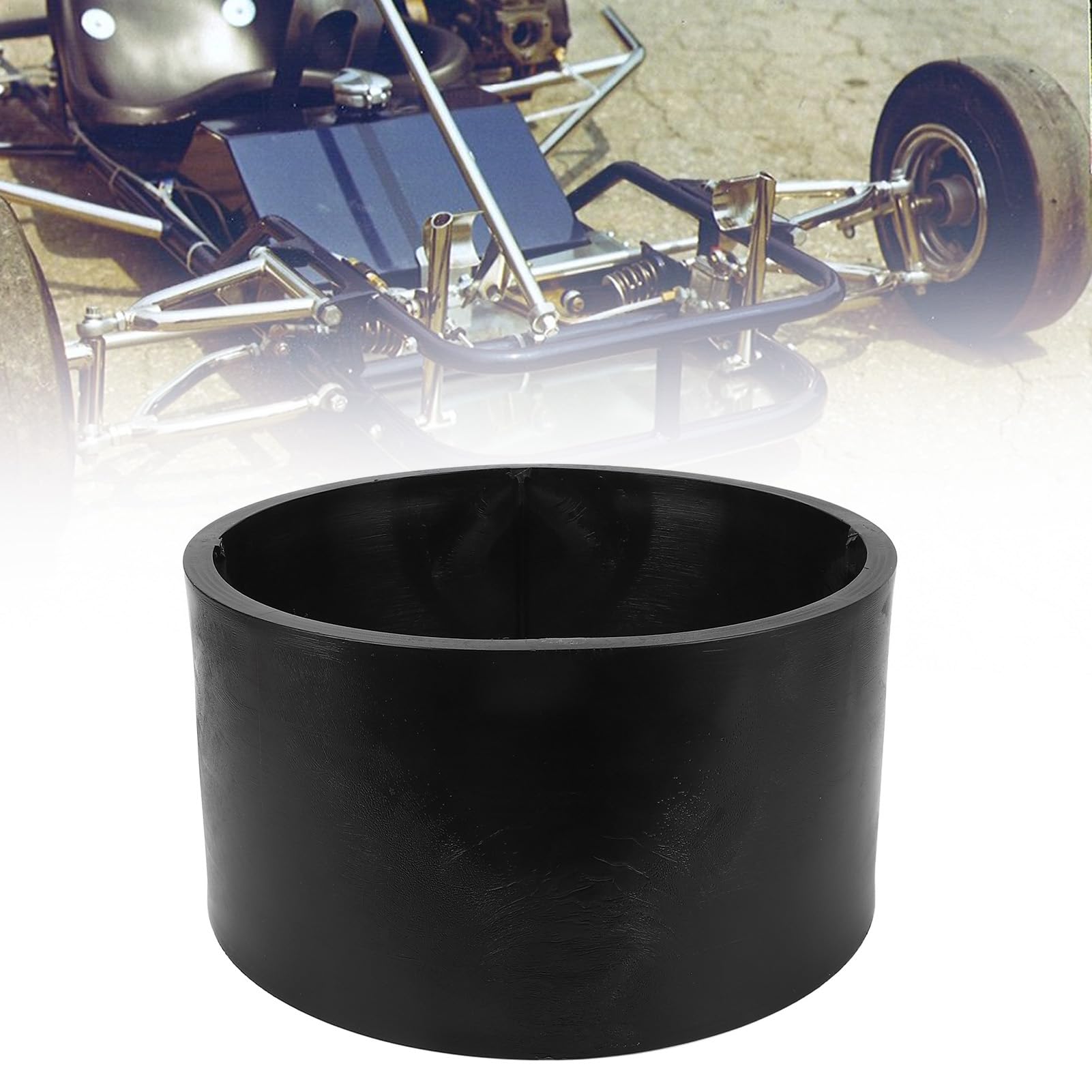 Bewinner Manchon de Pneu de Kart 11x7.10-5 - Manchon de Réduction de Traction en PVC Haute dureté, épaisseur 12 Mm avec Poignée pour Drift Trikes, Scooters, Installation Facile