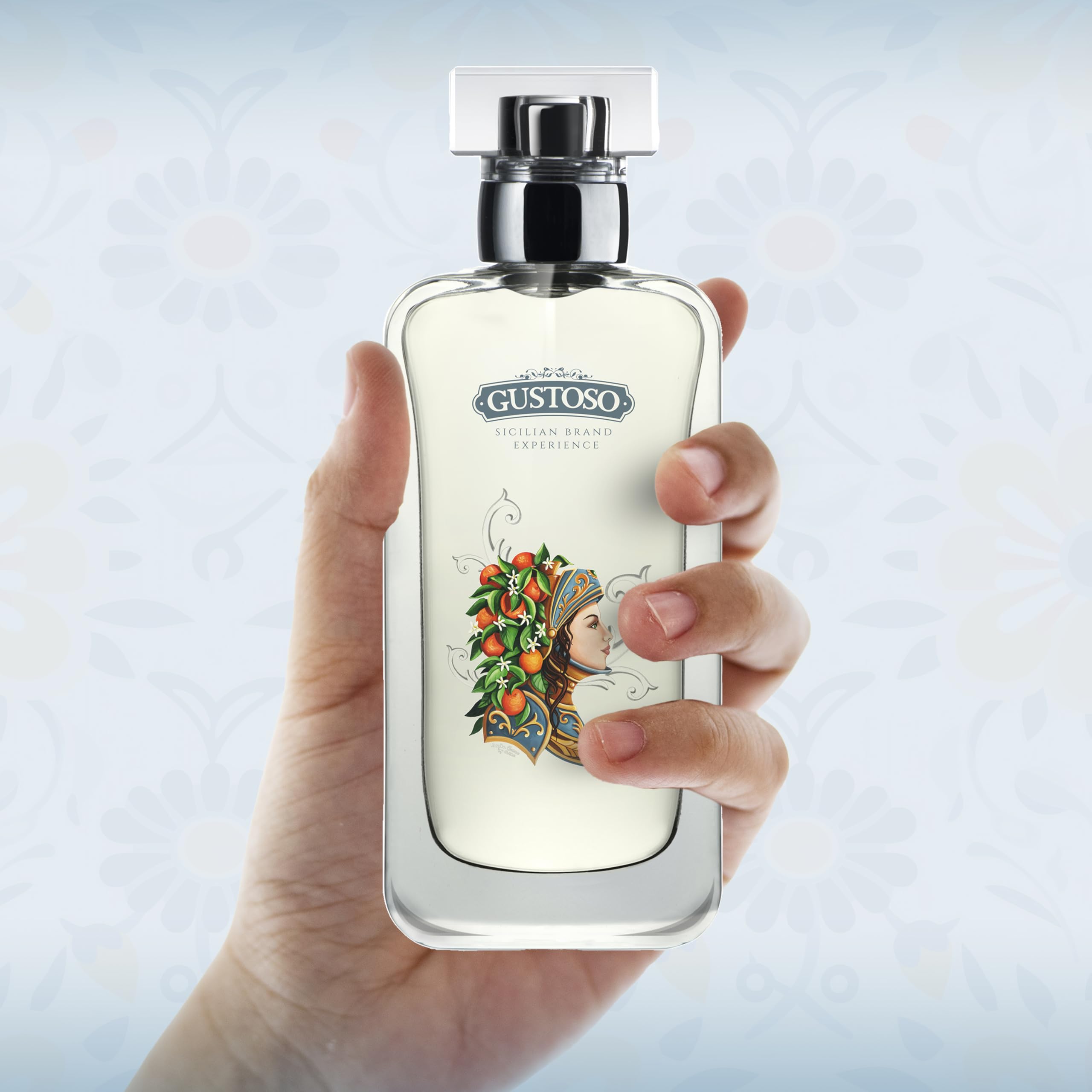 Profumi Zuma Gustoso - Perfume Hombre de Fragancia Cítrica con Notas de Lavanda y Cedro - La Energía de la Naturaleza en un Frasco Elegante - Made in italy (Gustoso Man 50 ml)