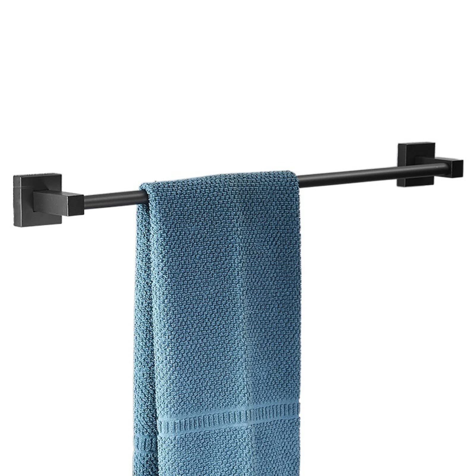 Porte-serviette de salle de bain en aluminium résistant à la corrosion pour douche sans espace