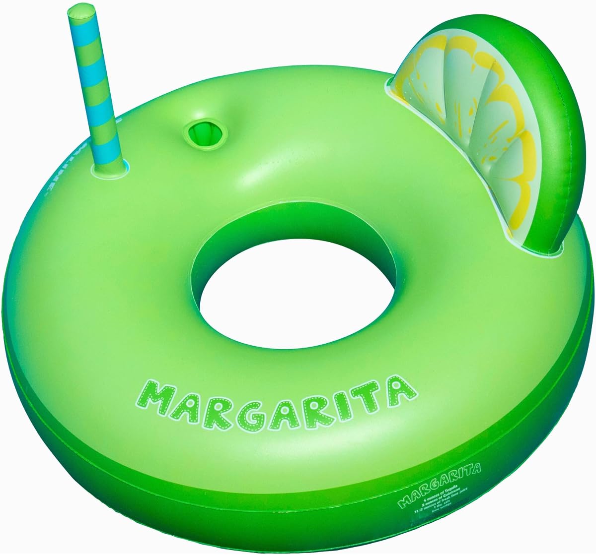Anillo para piscina – Flotación inflable con diseño divertido para adultos y adolescentes – Anillo de vinilo duradero para piscina, lago o playa – Fácil de inflar y almacenar