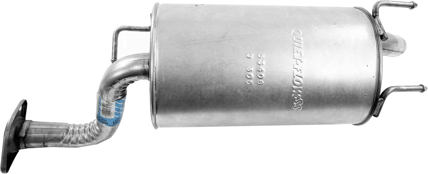 Walker Quiet-Flow SS 53406 Direct Fit Exhaust Muffler Assembly 2.125" Inlet (OD) 2" Outlet (OD) for Lexus RX300