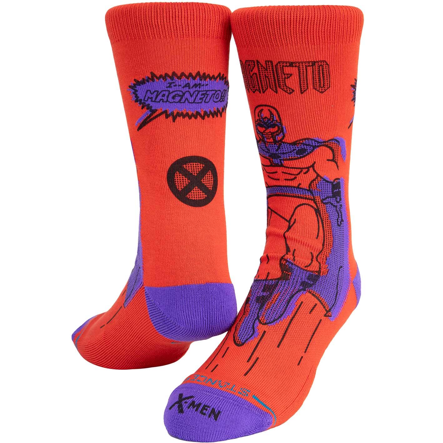 Stance Men's Red Marvel Magneto Socks (, 43-47)