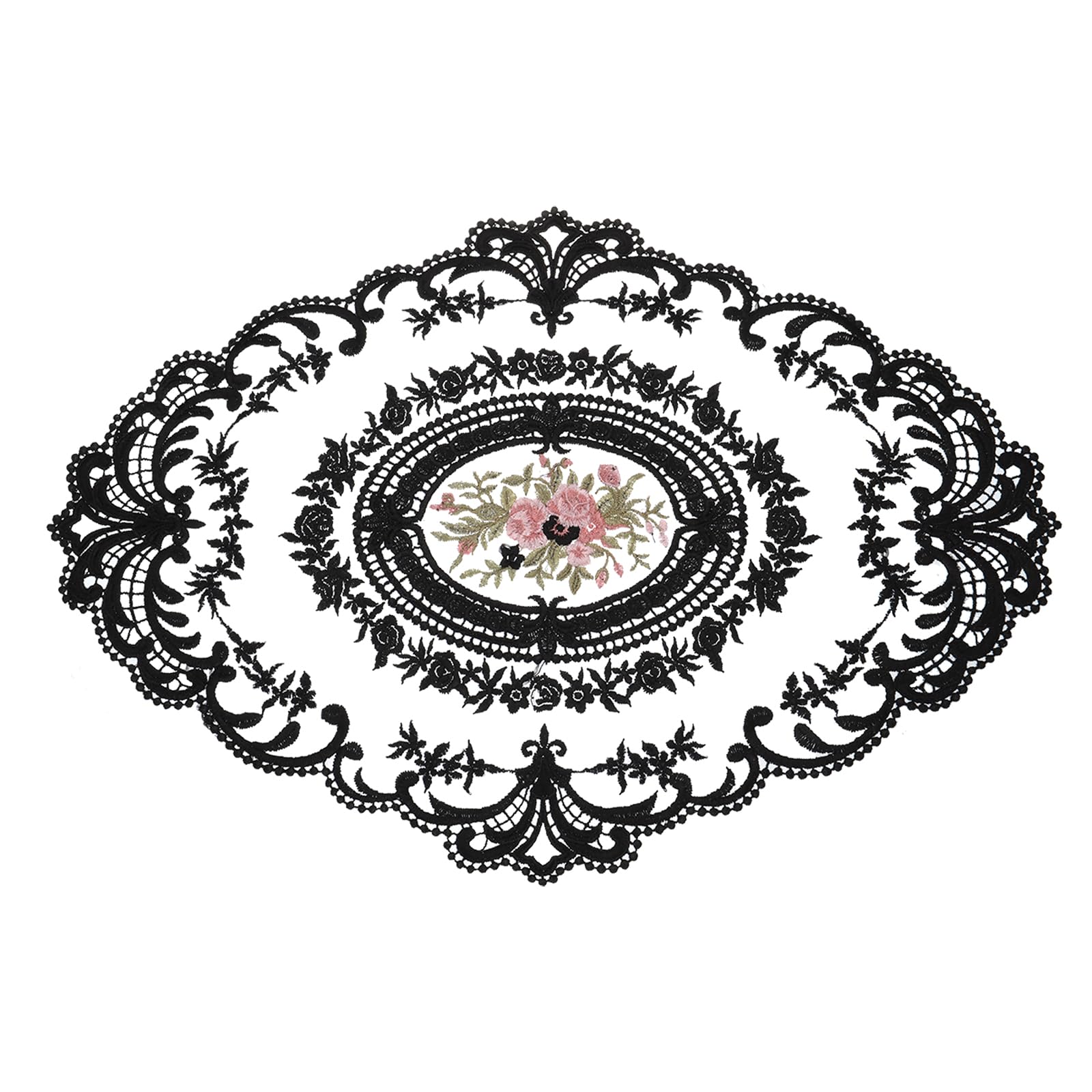 Bella collezione di 5 tovagliette e centrini ricamati a mano - Nappe (5