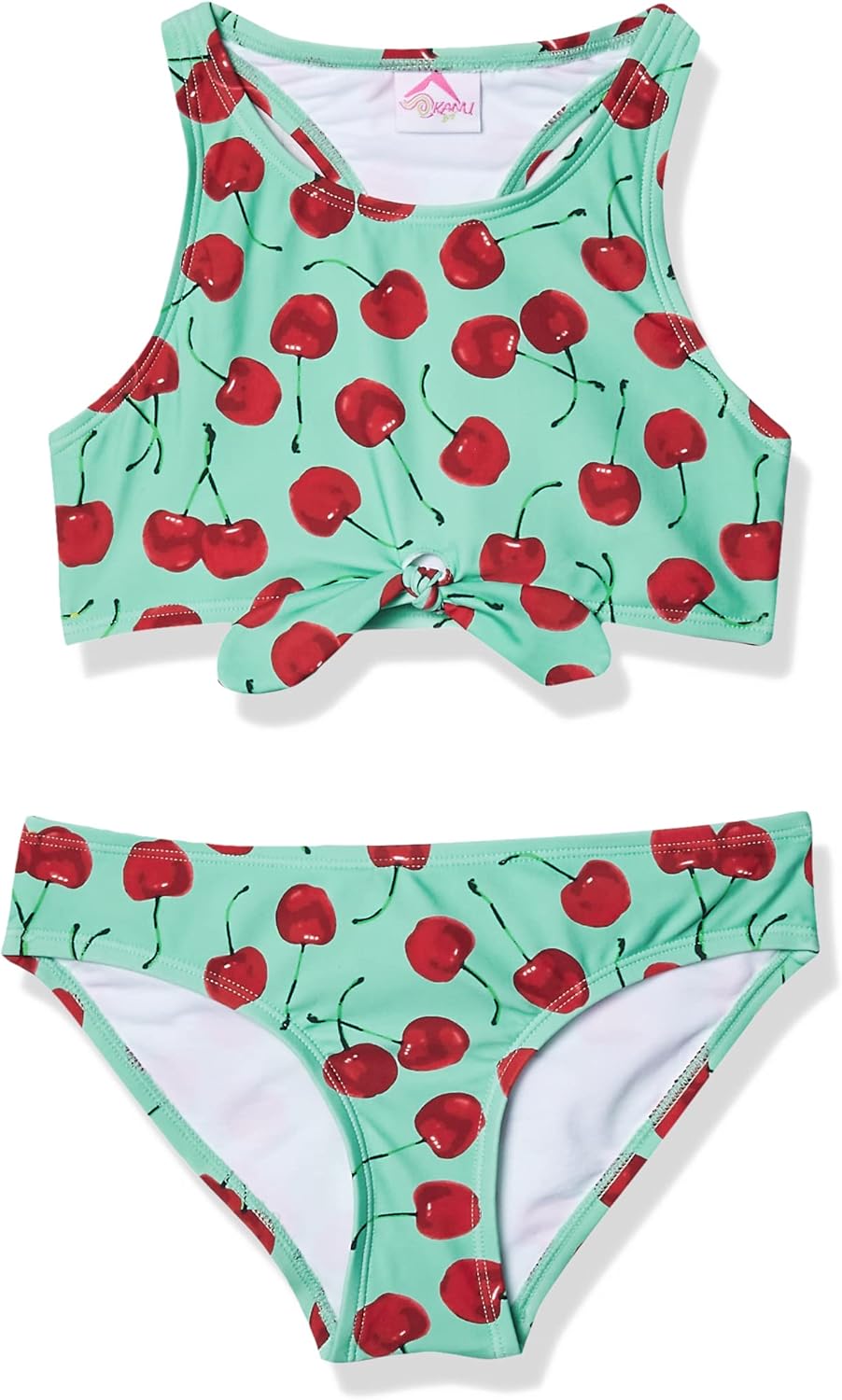 Kanu Surf Girls' Addie UPF 50+ Beach Sport Racer Bikini 2-piece Swimsuit