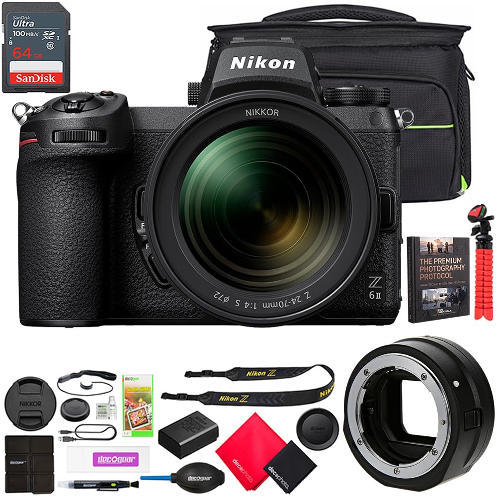 Amazon.com: Nikon Z6II Mirrorless Camera Body + NIKKOR Z 24-70mm f