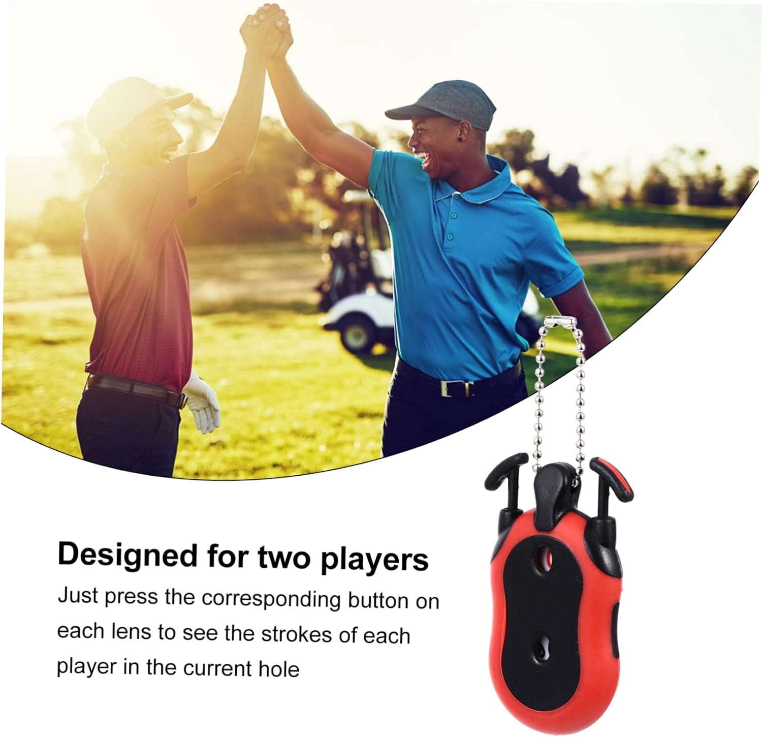 BESPORTBLE Scorer Score Counter Golf Accessories Golf Golf Souvenirs Golf Merchandise Golf Bead Golf Tally