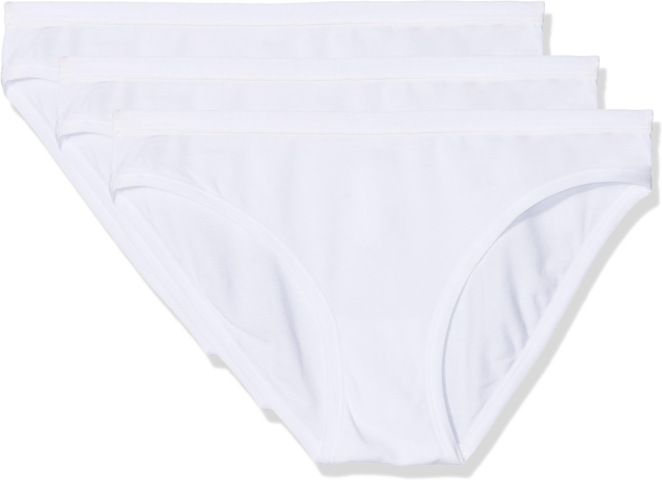 POMPEA Women's Cotton Slip (Pack of 3)