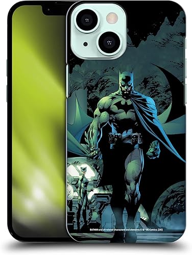 Head Case Designs Funda rígida con licencia oficial de Batman DC Comics Hush Catwoman icónica de cómics, compatible con Apple iPhone 13 Mini