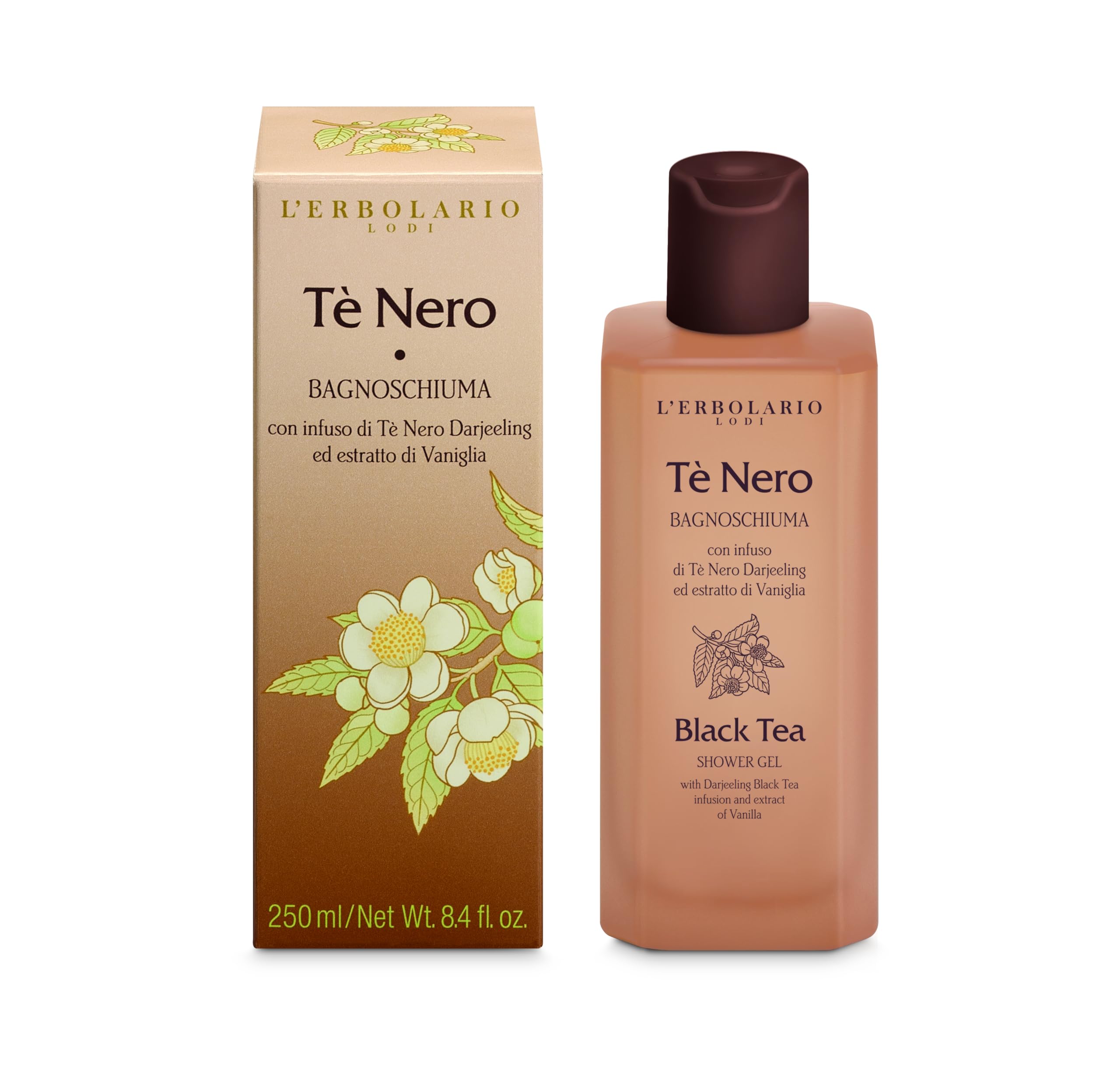 L'erbolario Tè Nero Bade-/Duschgel 250Ml