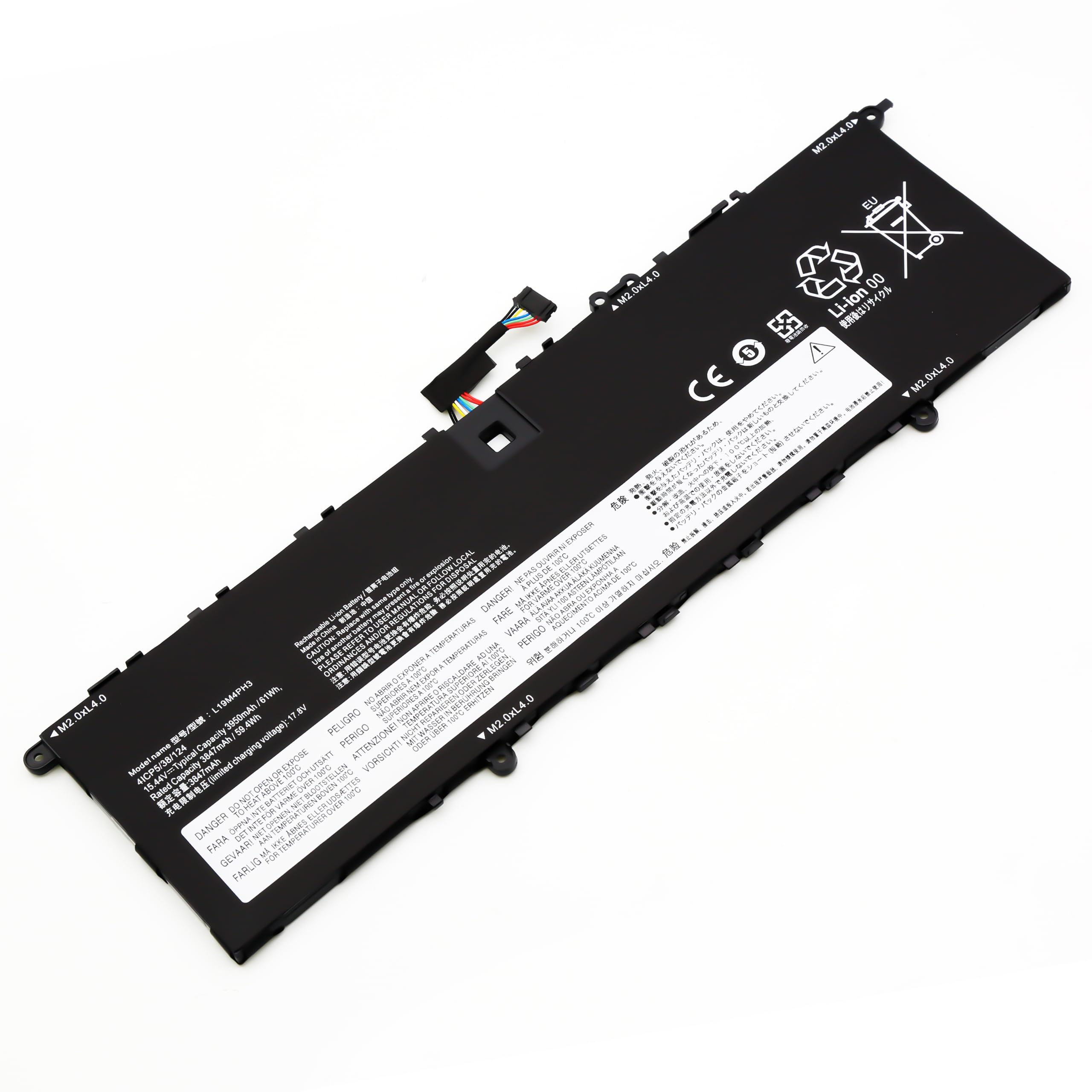 BLESYS L19M4PH3 L19D4PH3 L19C4PH3 Batería para Lenovo Yoga-Slim 7 Pro 14ITL5 (82FX) 14IHU5 14ACH5 14ARH5 Laptop 15,44V 61Wh