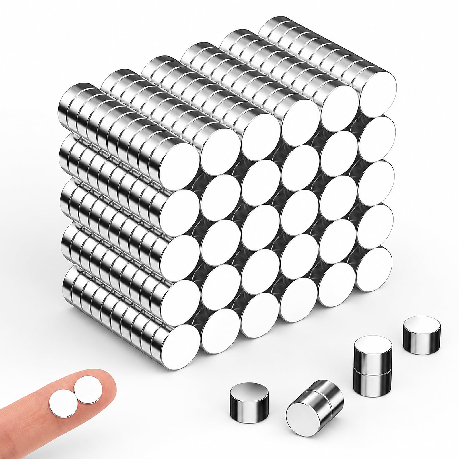 320Pcs Small Neodymium Magnets, 6×3mm Mini Round Rare Earth Disc Magnets — Amazon image 10