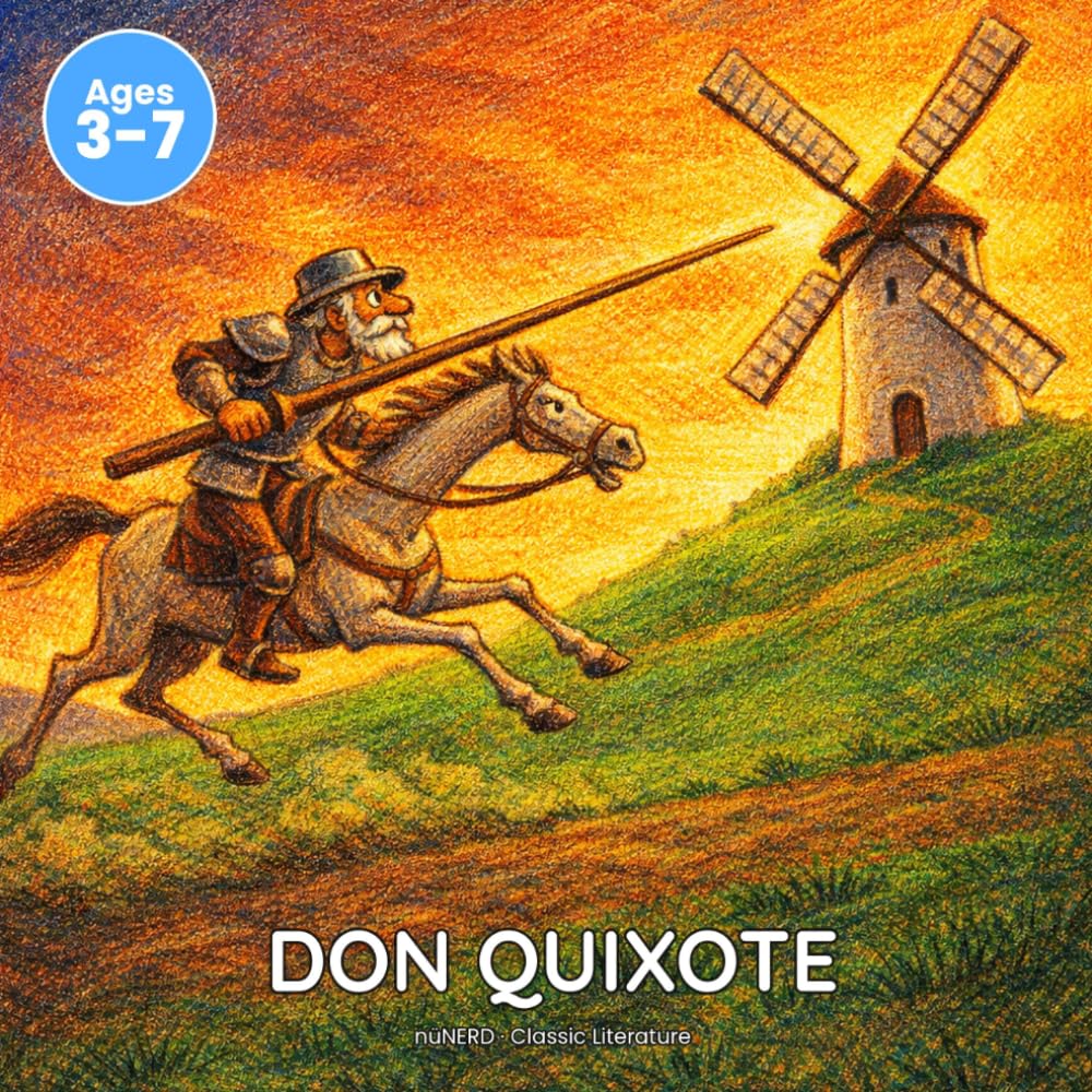 Don Quixote: Ages 3-7 (nüNERD Classic Literature Ages 3–7)