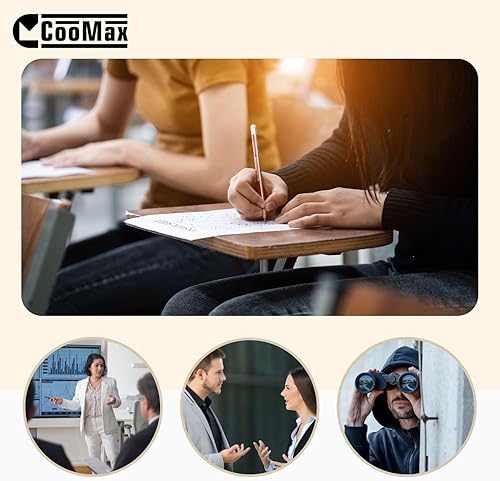 Miniatura 6 de COOMAX Mini auriculares espía ocultos auriculares inalámbricos detección de micrófono