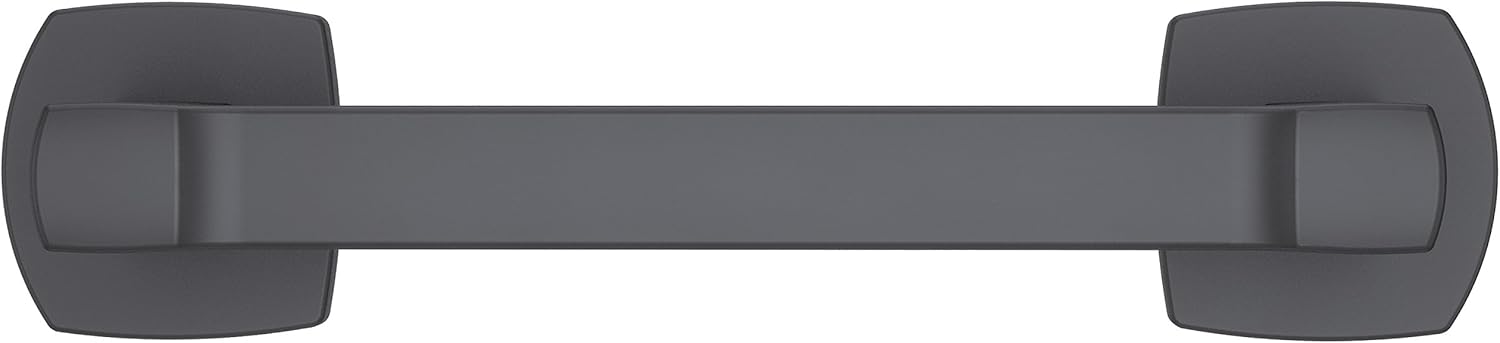 Pfister Deckard Wall Mounted Toilet Paper Holder Matte Black BPHDA1B