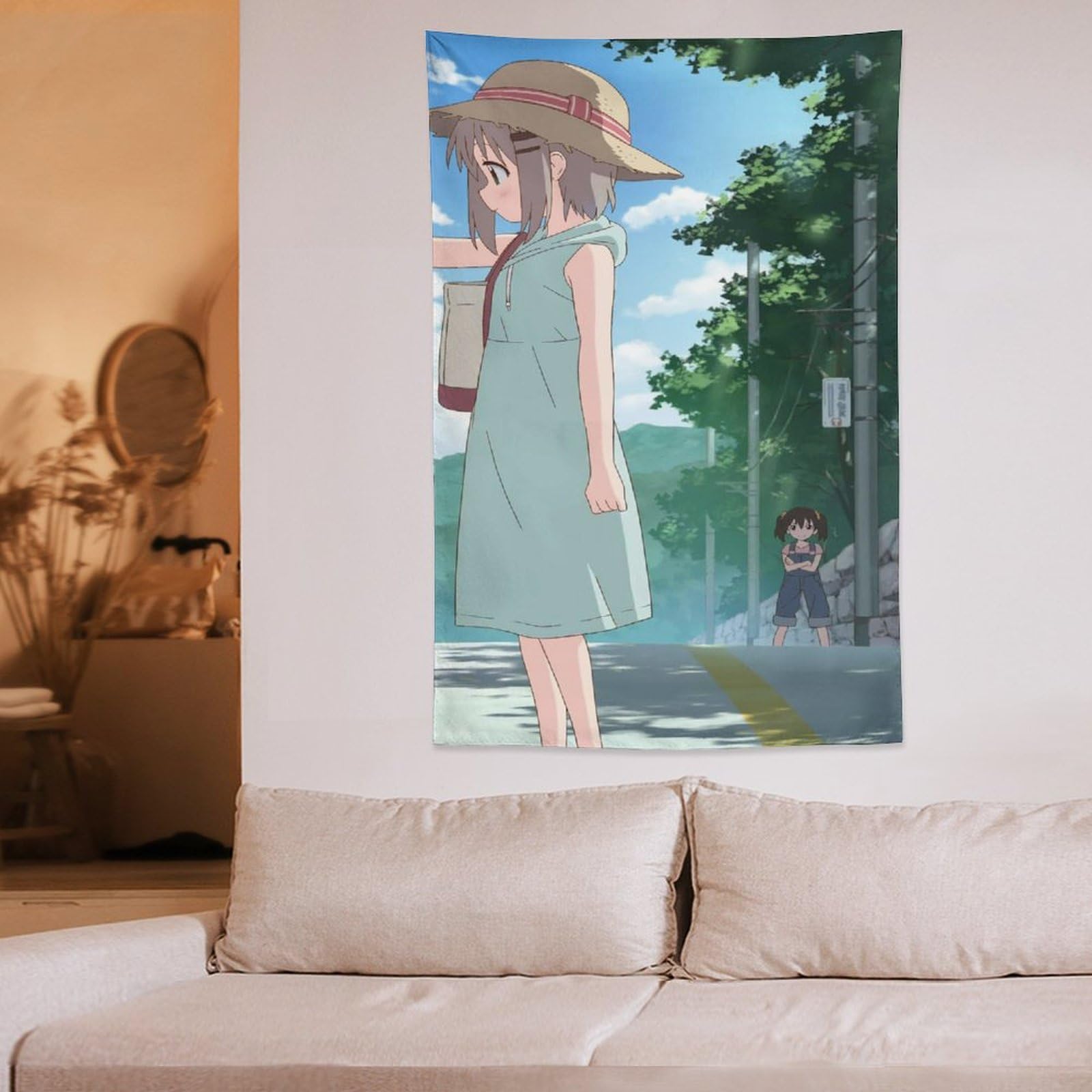 Amazon.co.jp: タペストリー ヤマノススメ 雪村あおい倉上ひなた 