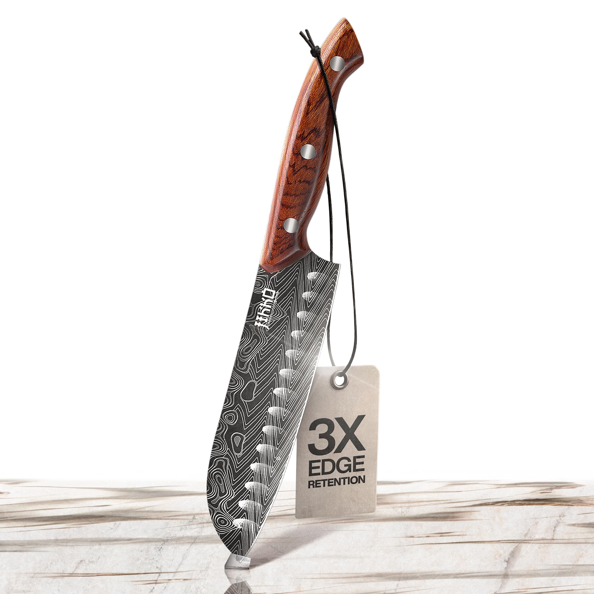 D*y様 Butcher ProductS　GINGKO Amazon.com: Jikko® Bushido Edition – Japanese Santoku Knife 7