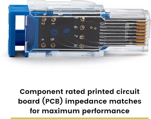 Miniatura 7 de trueCABLE Enchufe de terminación de campo sin herramientas Cat6A, sin blindaje (UTP), PoE++ (4PPoE), compatible con AAA, certificado ANSITIA e