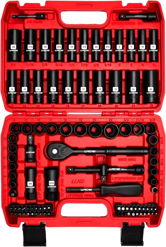LLNDEI 3/8 Impact Socket
