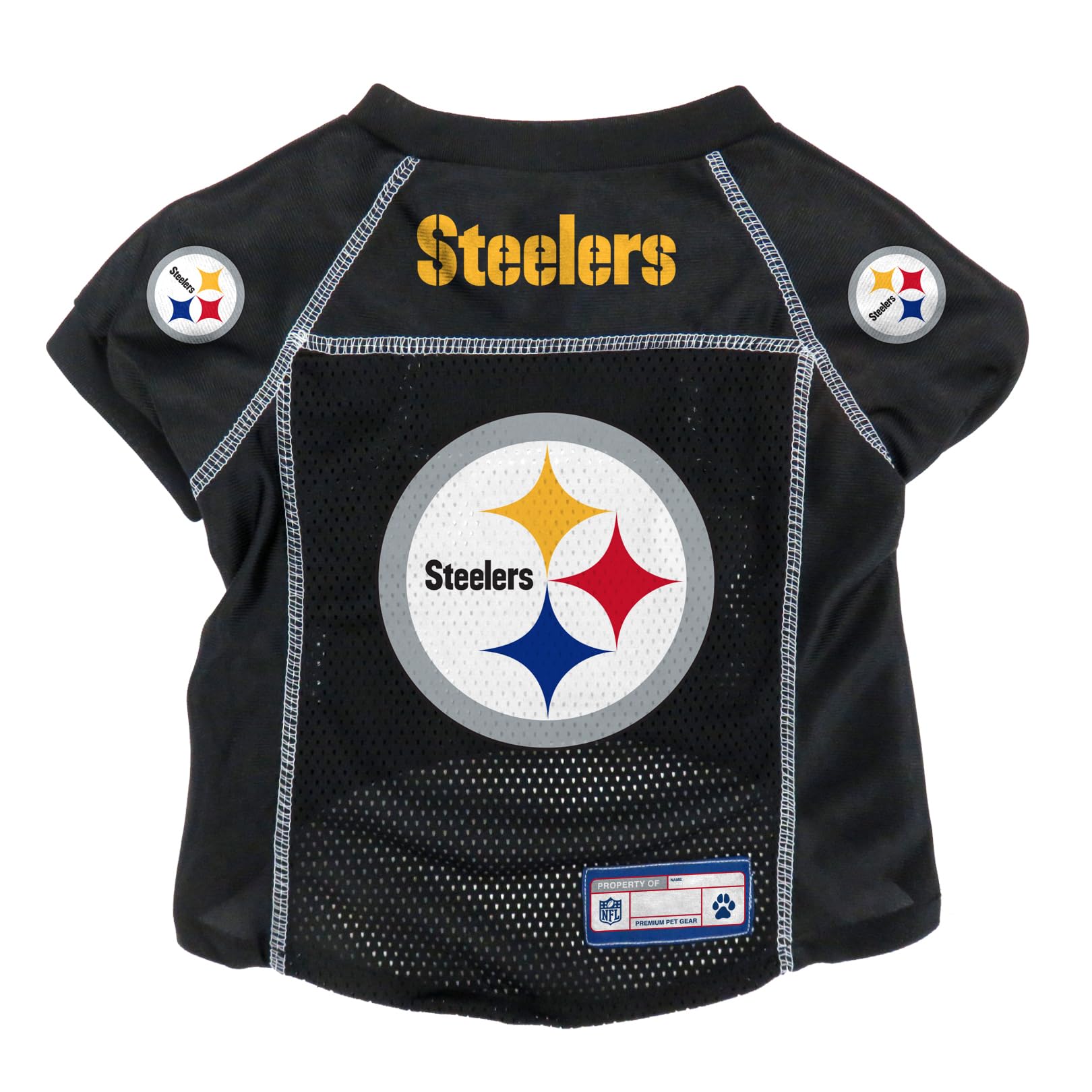 Little Earth Productions NFL Pittsburgh Steelers Pet Jersey, XL โ image 1