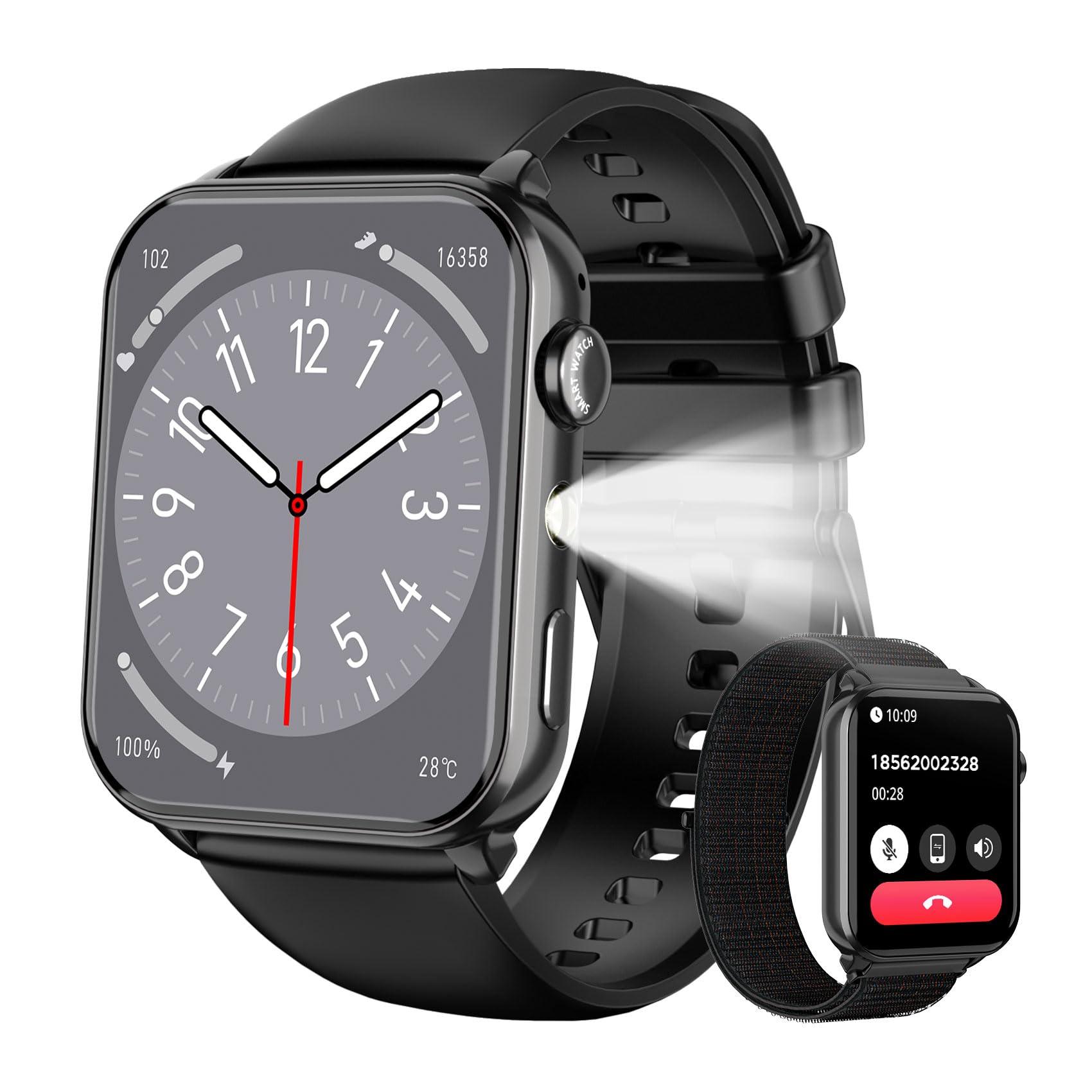 Baolubao Smartwatch Damen Herren, 1,91