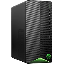 HP Pavilion Gaming Desktop PC - AMD 6-Core Ryzen 5 5600G Processor, AMD Radeon RX5500, 8GB RAM, 256GB PCIe NVMe SSD, Win 10 Home